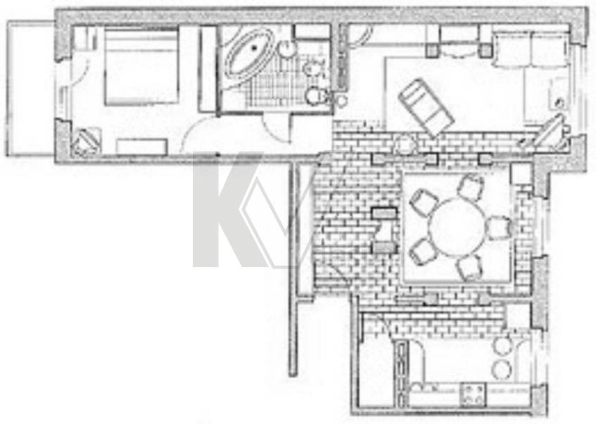 Дизайн проект трехкомнатной квартиры 121 серии